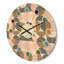 Horloge murale circulaire en bois IV-63892702