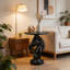 Table d'appoint animalière avec plateau en faux marbre-1491830904