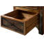 Nature Of Spirit Solid Wood Iron 55 cm W Chest of 5 Drawers
