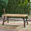 Ensemble repas d'extérieur avec 2 bancs et 1 table repas (3 pièces)