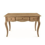 Serene Solid Wood Writing Desk