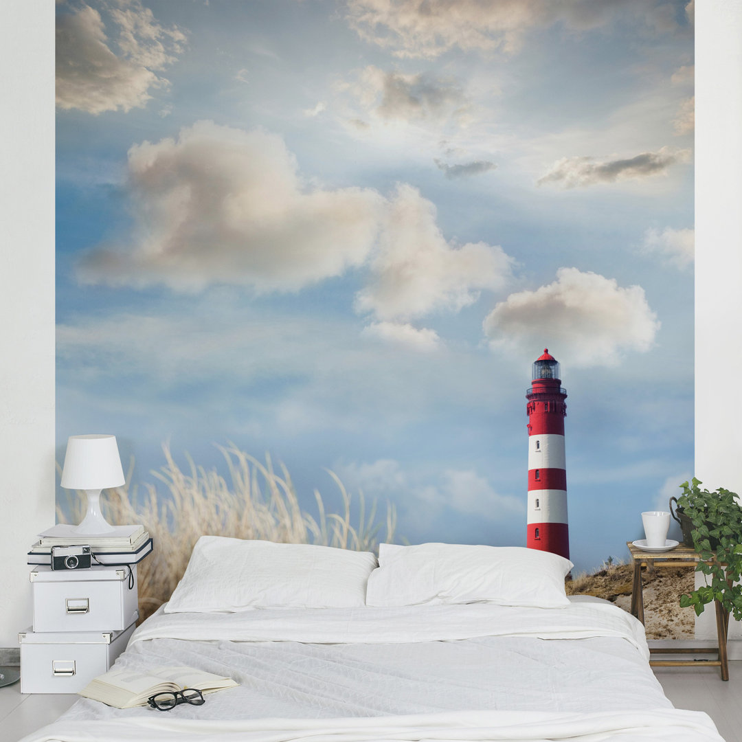Lighthouse in the Dunes 1.92m x 192cm Wallpaper