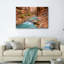 Ensemble de 1 tableau sur toile Canyon Stream-129062392-129062386