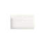 Meuble-lavabo de salle de bain en résine solide à surface solide - blanc mat, 34,7 lb, 31,6 po de profondeur, 19,3 po de largeur, 4,6 po de hauteur, convient à tous les décors, aux taches et aux égratignures, au mur ou au comptoir,