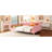 Queen Size, Linen Upholstered, Daybed, , Functional, Daytime And Overnight, Strong Support Legs Pine