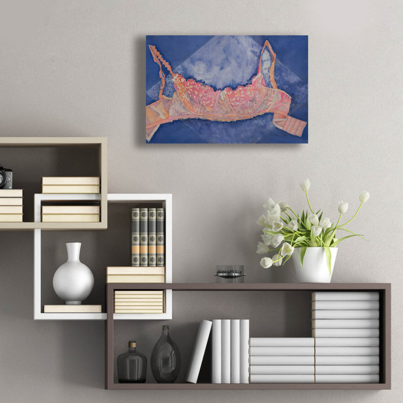 «French Lace 2» par Sharon Pitts, H 12 po x l 16 po x P 0,13 po