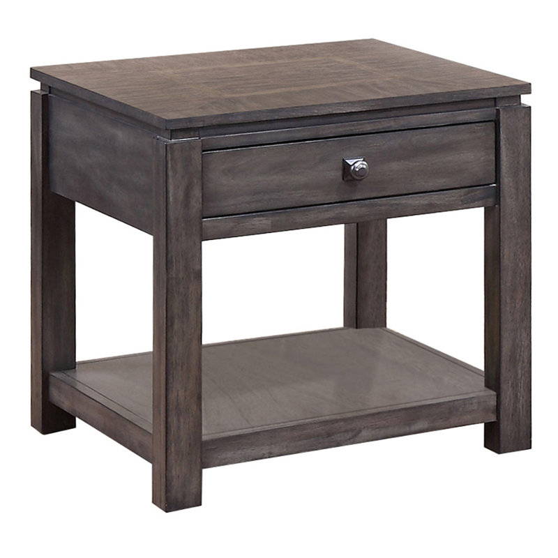 Zaydee End Table with Storage