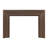 Modern Ember Everly Wood Fireplace Mantel Surround Overall Dimensions 80" x 54"- Interior Opening 56" x 42"-105265937-105265944