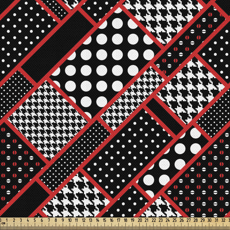 Tissu Ambesonne Shapes, l 58 po x L 180 po