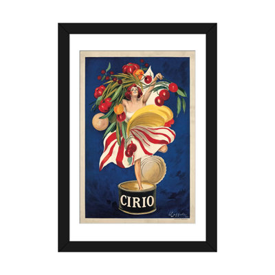 «Cirio» par Leonetto Cappiello, impression sur toile