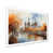 White Single Picture Framed