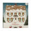 Merry Lil House Square - Merry Christmas by David Carter Brown - Print on Canvas-1893394923-1998729480