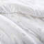 Ensemble d'édredon luxueux en peluche, imprimé métallique hypoallergénique, parfait pour une ambiance de chambre à coucher confortable