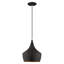 Luminaire suspendu en métal 1 lumière Schultz l 9,5 po-1110474545
