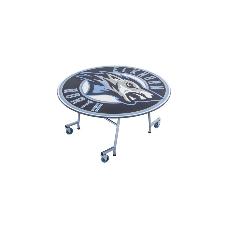 Table mobile inclinable E-Z - ronde, H 29 po x l 60 po x P 60 po