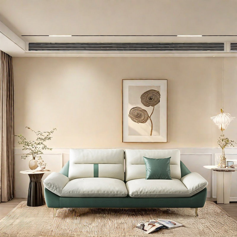 Canapé Nordic, 2, H 37,4 po x l 87,8 po x P 35,43 po