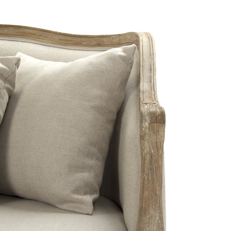 Bastille Sofa, Natural Linen