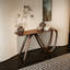 Console en bois massif de style médiéval-129992635