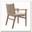 Fauteuil d'extérieur en bois d'acacia avec corde-859956875