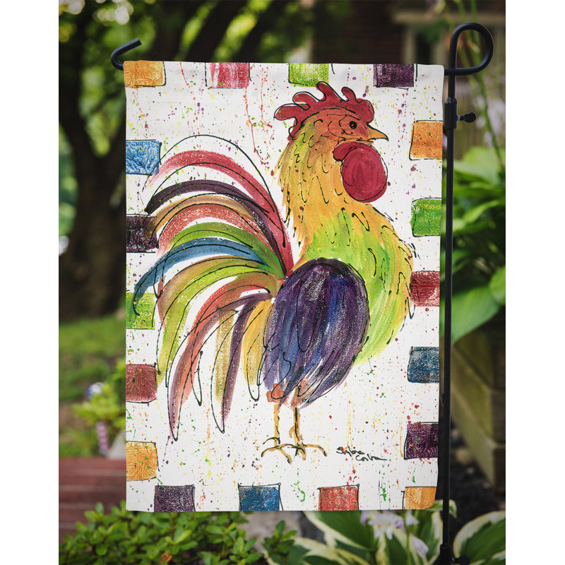 Drapeau de jardin Fig Rooster