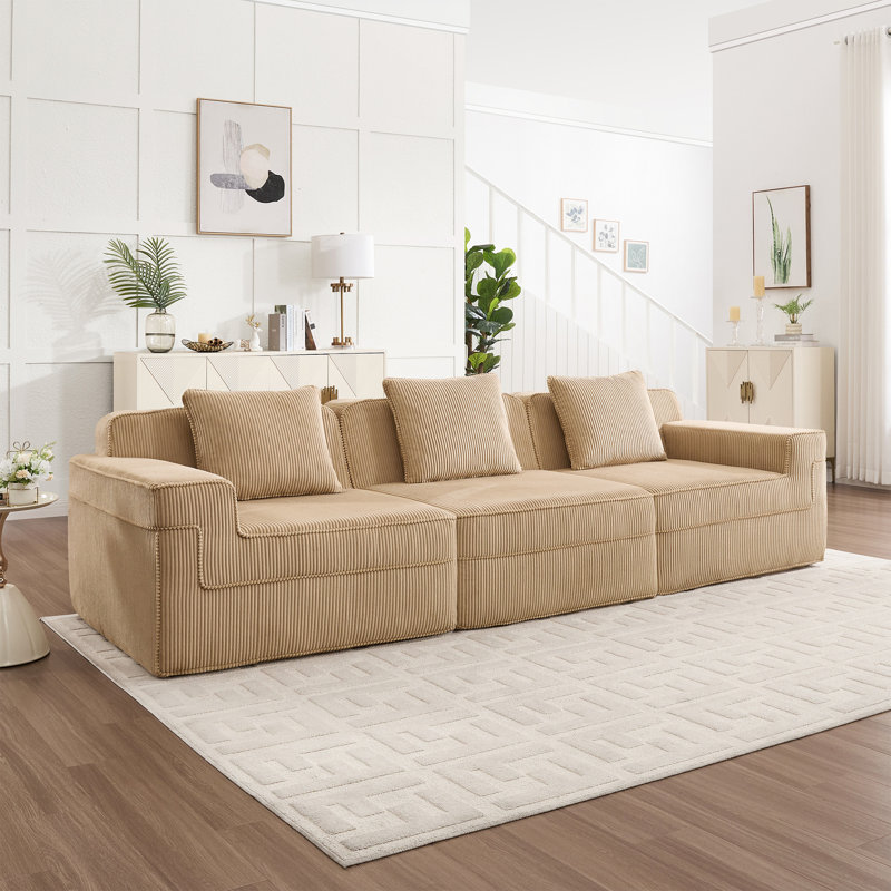 Canapé modulaire 3 places Modern