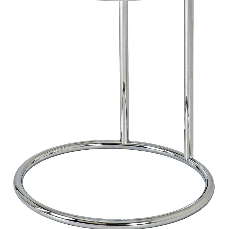 Augu Glass Top C Table End Table