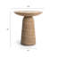 Table de bar Tithi Faux Travertine-1439925948