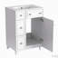 Armoire de meuble-lavabo 24 po avec lavabo en céramique-1733534487