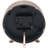 Table Clock Round Plastic Tabletop Clock with Alarm Function 5.75 Inches-2002405682