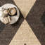 Tapis en jute tressé à motif géométrique Bretta-2124581506