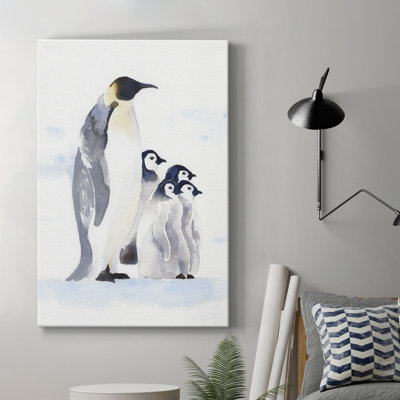 " Emperor Penguins I " Painting Print