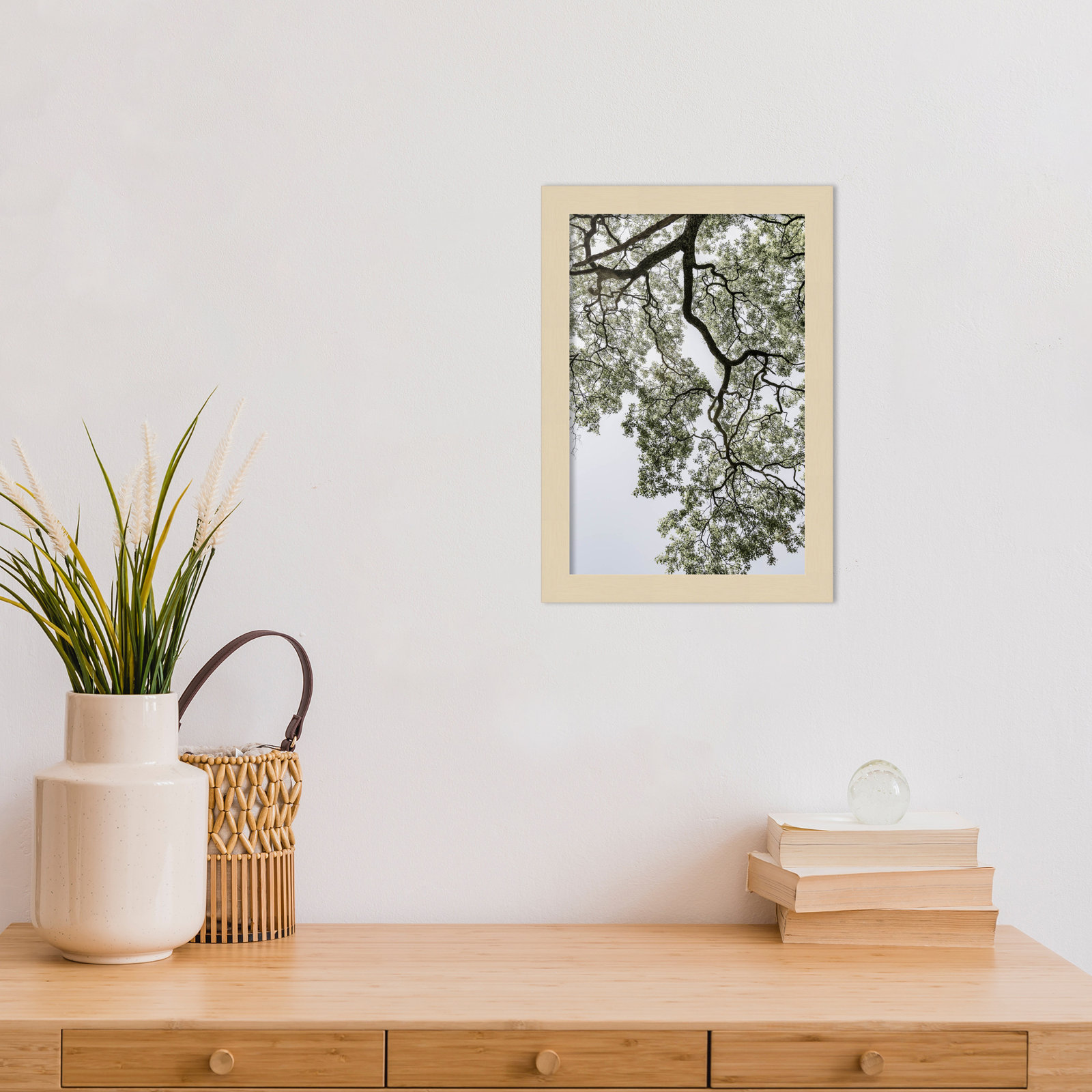 Pleasantville "Coastal Forest" Print, Brown, 13" H x 9" W