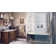 Ronan Two-Handle 4" Centerset Modern Bathroom Faucet with Push-Down Drain
