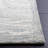 Micro-Loop Hand Tufted Wool/Cotton Geometric Rug in Ivory/Blue-1161674384