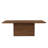 Kushnir 7-Piece Modern Rubberwood Dining Set With Linen-Blend Upholstered Chairs-122903887-122903888