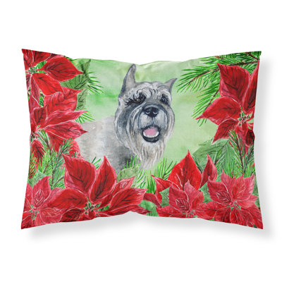 Taie d’oreiller poinsettas