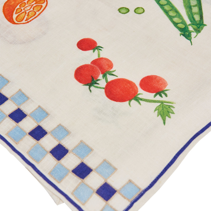Still Life Table Runnner, Blue