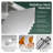 36" W Stainless Steel Sink Cabinet with Trash Bin Storage