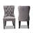 Kiyohiko Buei Tufted Upholstered Wingback Parsons Chair-1644663644