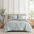 -Piece Twin XL Bedding Sets, Polyester Modern Green Comforter Set for Home