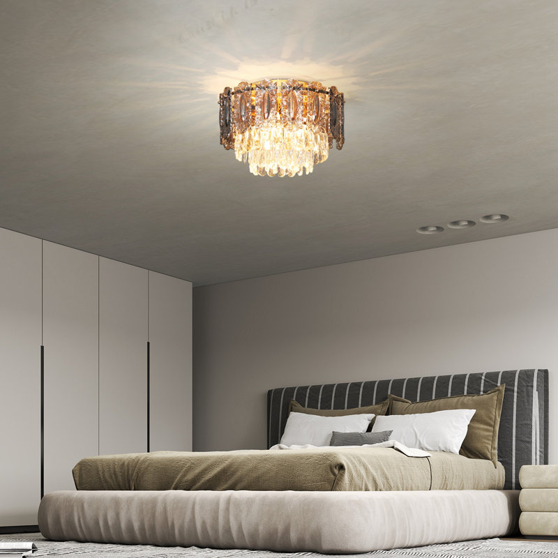 3 - Light Gold Tone Pendant