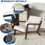 Fauteuil d'appoint ergonomique MidCentury