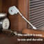 Meuble télé simple moderne en noyer noir-107785529