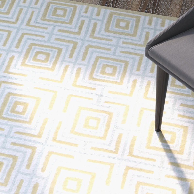 Tapis en coton Sheeran Newport, Rectangle 7 pi 9 po x 9 pi 9 po