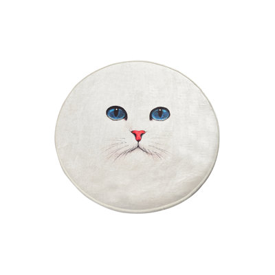 Round Deserae Shag 100cm X 100cm Area Rug