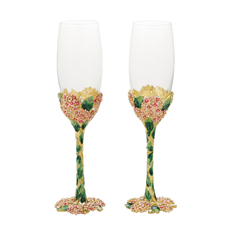 Lantana Flutes (Set of 2)