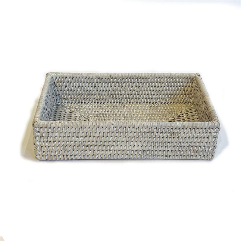 Plateau de bain invité, Blanc délavé