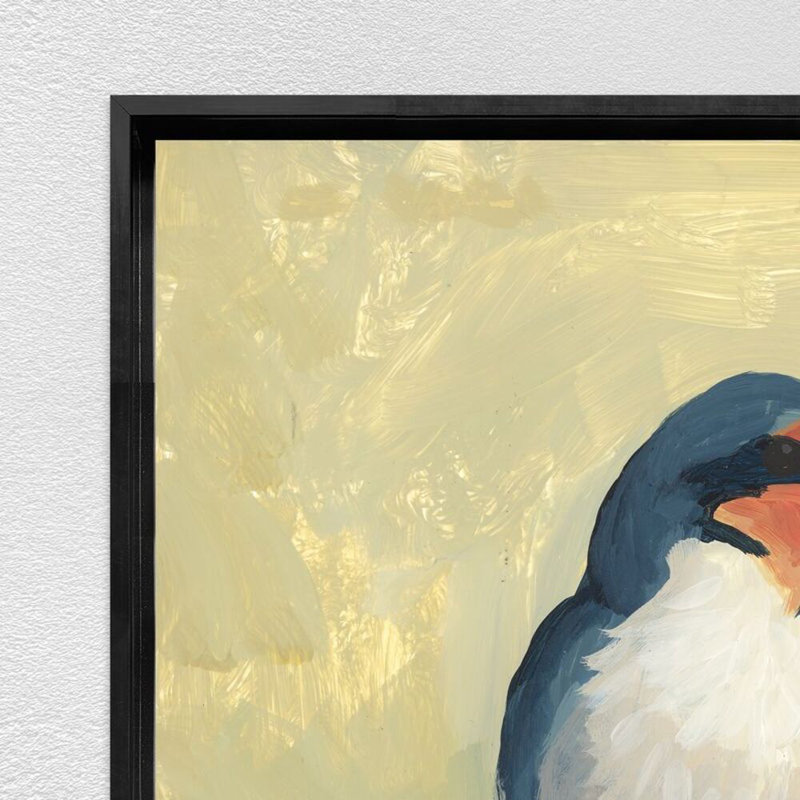 Small Blue Bird II Print by Ryan Brown, 31.5" H x 25.5" W