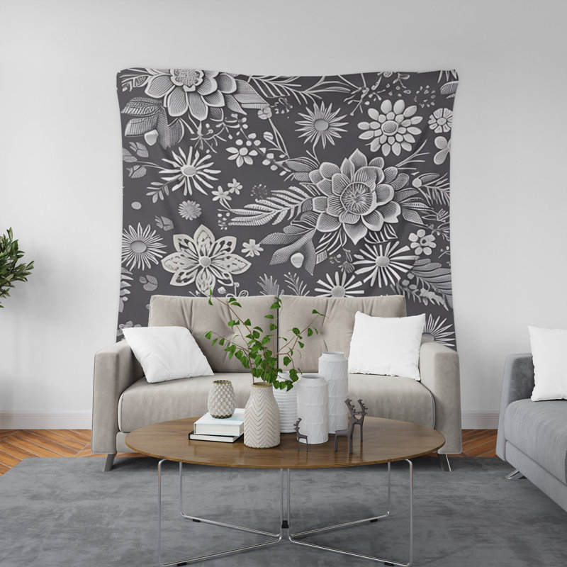 Tapisserie murale, H 60 po x l 51 po