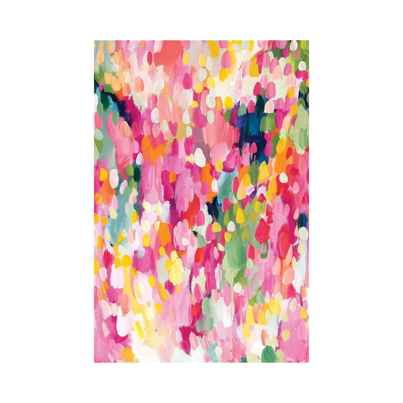 The Way You Make Me Feel by Amira Rahim - Painting on Canvas, Wrapped Canvas, 20.32 cm H x 30.48 cm W